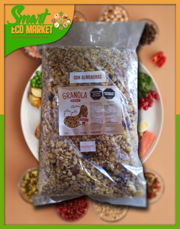 Granola Premium con Almendras.