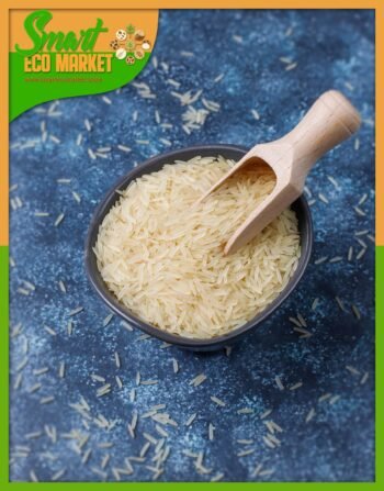 Recipiente con Arroz Basmati.