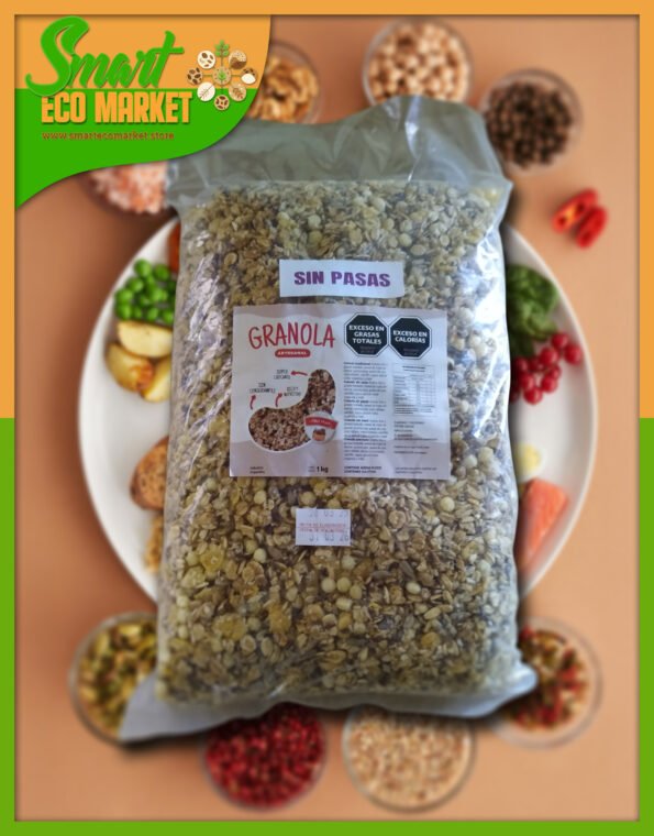 Granola sin Pasas de Uva.