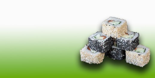 Variedades de Sushi.