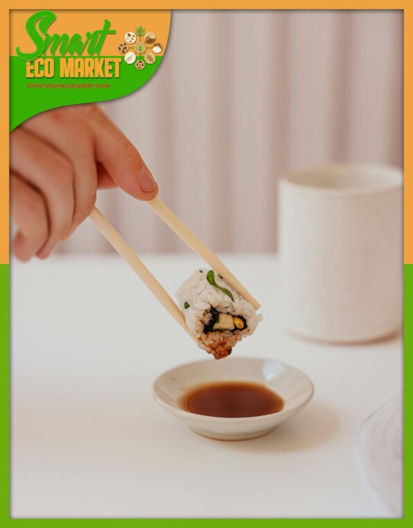 Sushi con Salsa Agridulce.